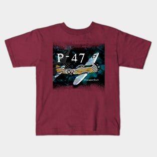 Thunderbolt P47 Kids T-Shirt